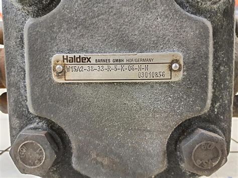 Haldex barnes hydraulic pump identification.  It also has a control system that...