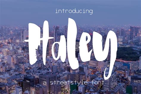 Haley Font Script Fonts ~ Creative Market