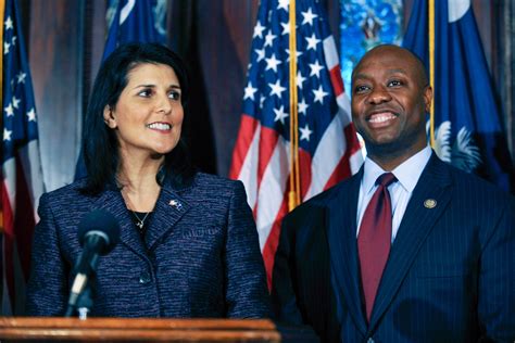Haley and Scott, once allies, now rivals for president
