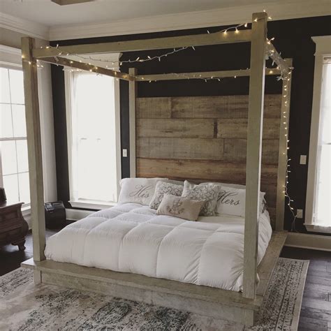 Half Canopy Bed - Etsy