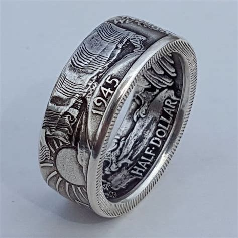 Half Dollar Ring - Etsy