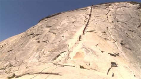 Half Dome climber slips in Yosemite, US Air Force captain jumps into action