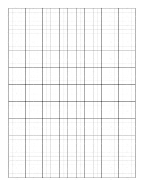 Half Inch Printable Grid Graph Paper