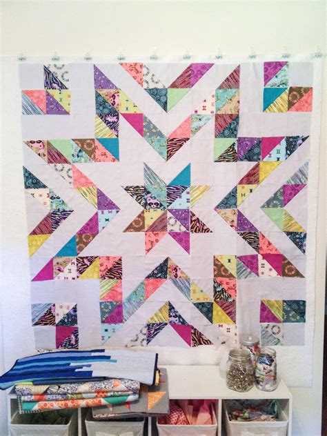 Half Square Triangle Star Quilt Patterns