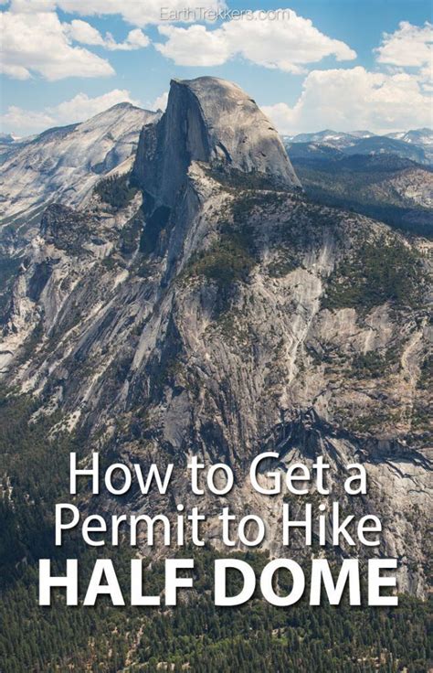 Half dome permit. Half Dome Lottery System. The preseason lottery is the most common way to secure a permit for the Half Dome hike. The lottery typically opens on March 1st and runs through March 31st. Applying for a Half Dome permit is easy. Applications for permits are submitted online, and the drawing occurs in early April. 