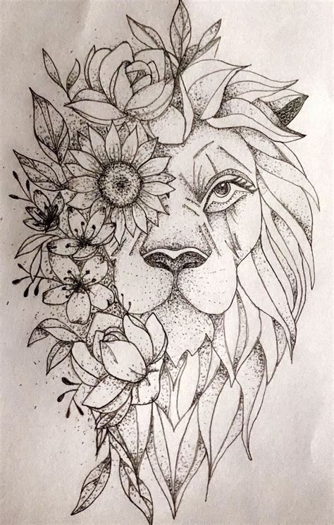 Half lion half flower drawing. Things To Know About Half lion half flower drawing. 