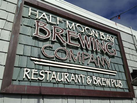 Half moon bay brewing company half moon bay ca. The Half Moon Bay Brewing Company, a local restaurant and brewery known for its charity work and delicious beer, is celebrating its tenth anniversary on July 1, 2010.Jasna Hodzic/The Chronicle ... 