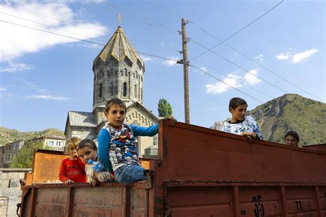 Half of Nagorno-Karabakh’s population flees dissolving state