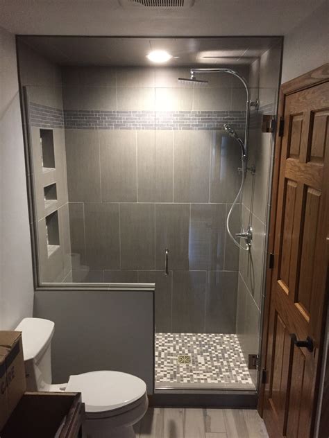 Half shower door. Vela 36 in. x 78 in. Fully Frameless Single Fixed Shower Panel. by Glass Warehouse. From $380.00 $447.00. ( 329) Free shipping. Shop Wayfair for the best shower glass panel half wall. Enjoy Free Shipping on most stuff, even big stuff. 