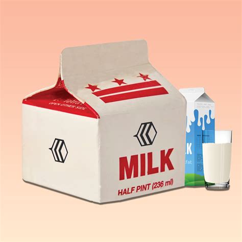 Half-pint milk carton shortage