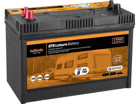 Halfords Leisure Battery HLB750 Halfords UK