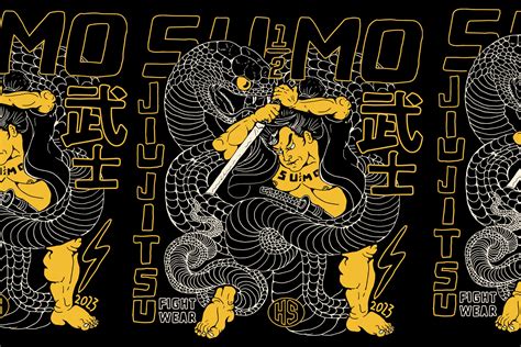Halfsumo. Hard hitting like power chords coming from a heavy metal guitar yet sharp like the cold steel blade of a Katana comes the KIICHI collection. Bond between Brooklyn based fightwear 1/2 Sumo and heavy hitting rock legend, 