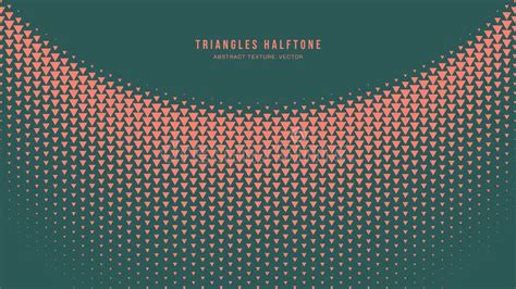 Halftone circle vector.  Triangles Halftone Pattern Semi Circle Border Vector Graphic...