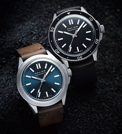 Halios watches. Halios is a name I've heard often since I got into micro-brand watches, but it's also one of those brands that are difficult to keep tabs on, and also sell o... 