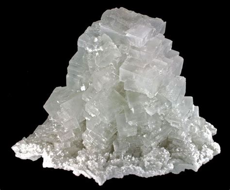 Halite , commonly known as rock salt, is a type of salt, the mineral form of sodium chloride . Halite forms isometric crystals. The mineral is typically .... 