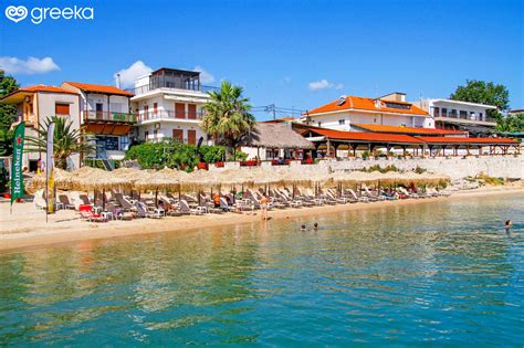 Halkidiki Nea Fokea beach: Photos, Map Greeka