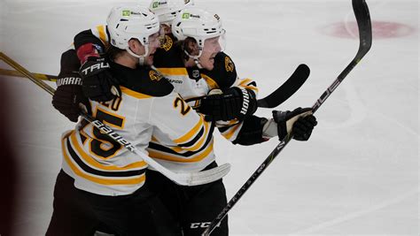 Hall, DeBrusk score 2 each as Bruins beat Panthers 6-2