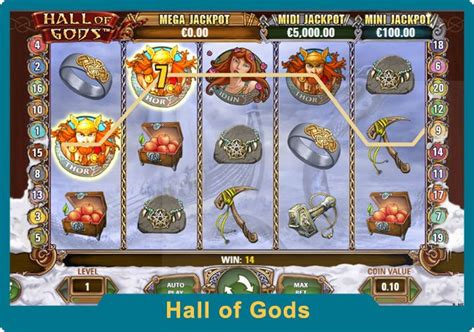 Hall of Gods  игровой автомат NetEnt