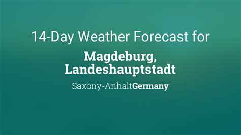 Halle, Saxony-Anhalt, Germany 14 day weather forecast