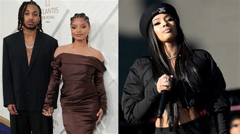 Halle Bailey Responds To Rubi Rose