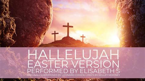 Hallelujah the easter version. In this one-of-a-kind performance, Mooney and this truly-magical women’s choir work together in harmony to deliver a heart-melting Easter version of “Hallelujah” that will really remind everyone who watches what the true meaning of Easter is. Watch the full performance below and let us know what you think in the comments! 