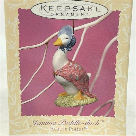 Hallmark Jemima Puddle - Duck Beatrix Potter Ornament