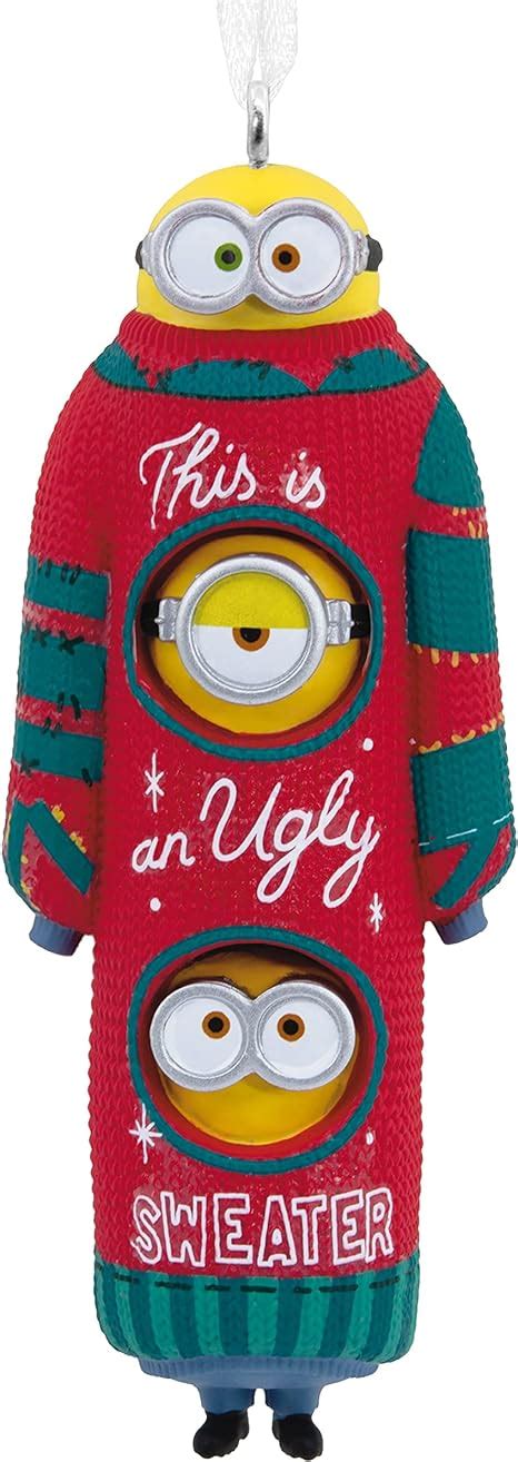 Hallmark Ornament (Minions Bob, Kevin and Stuart the Minions in Ugly …