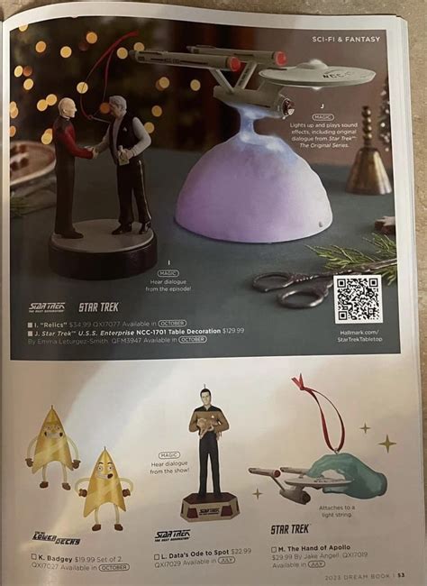 Hallmark Star Trek Ornaments 2023