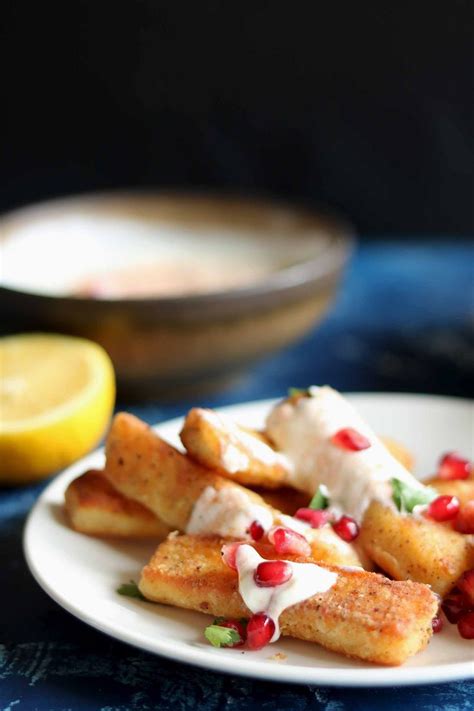 Halloumi Fries with Spicy Harissa Yoghurt - The Last …