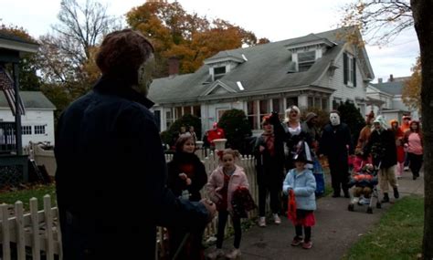 Halloween's Michael Myers becomes instant celeb in Town of Adams