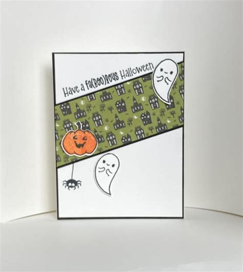 Halloween 3-D projects stampin