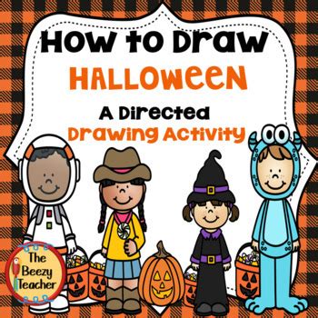Halloween A How to Draw Directed Drawing Activity Drawing activities