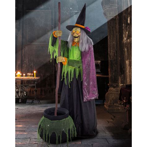 Halloween Animated Witch - Etsy