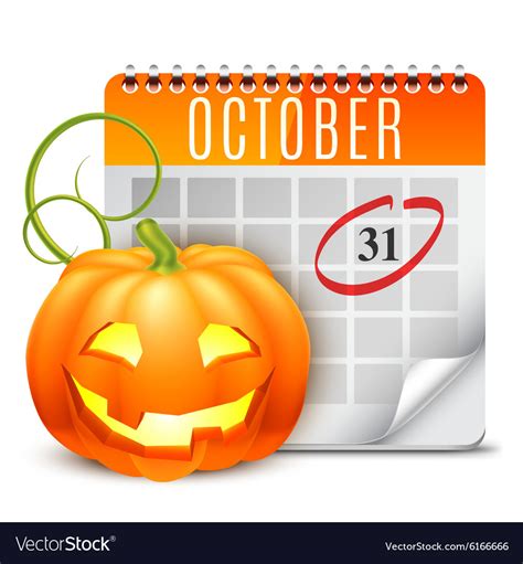 Halloween Calendar Icon Download in Line Style