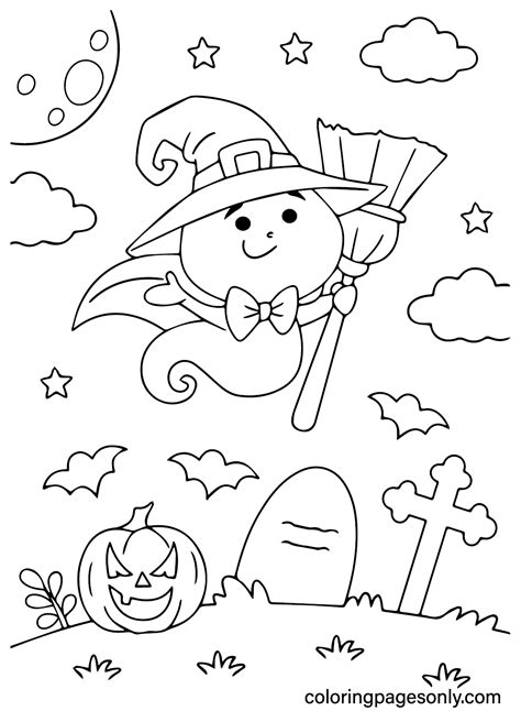Halloween Coloring Shee
