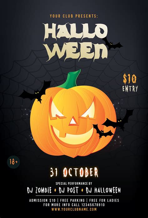 Halloween Flyer Templates - Design, Free, Download …