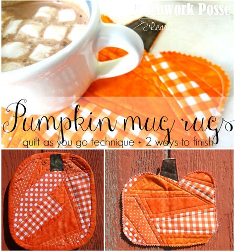 Halloween Free Patterns Roundup - Freemotion by the River Mug rug …