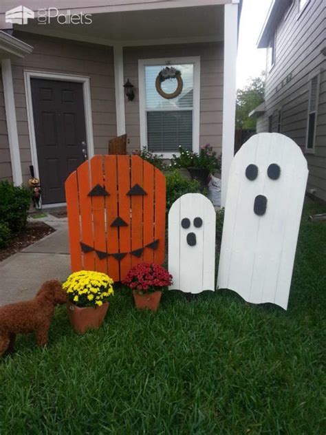 Halloween Pallet Decorations - Etsy