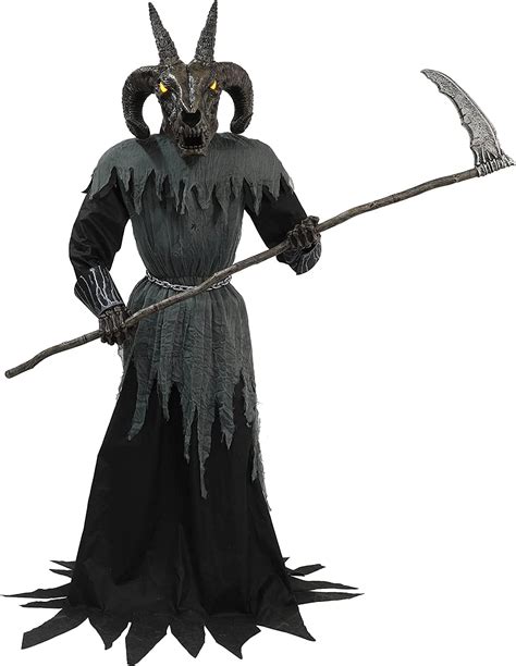 Halloween Prop 7.6 Ft Baphomet Animatronic Spirit Halloween.