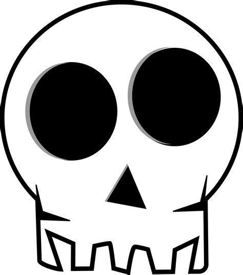 Halloween Skull Cartoon