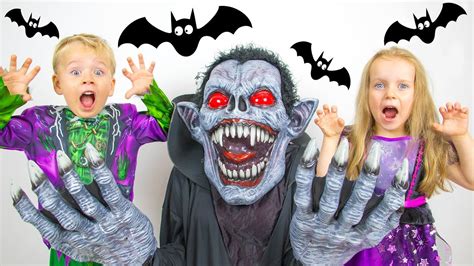 Halloween Song - children songs - Gaby and Alex - YouTube