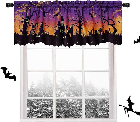 Halloween Window Valance