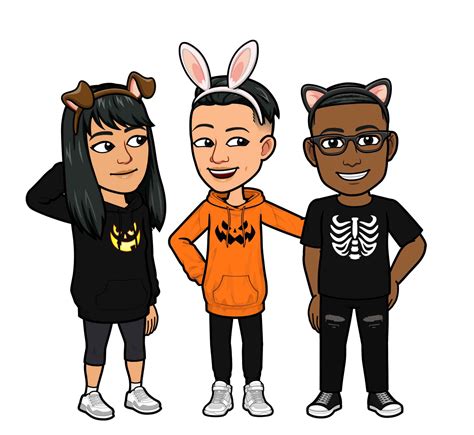 The Snapchat Bitmoji outfits for Halloween range from cute to creepy, and the new designs include a fairy, a ballerina, a clown, an angel, a devil, and a witch. In …. 