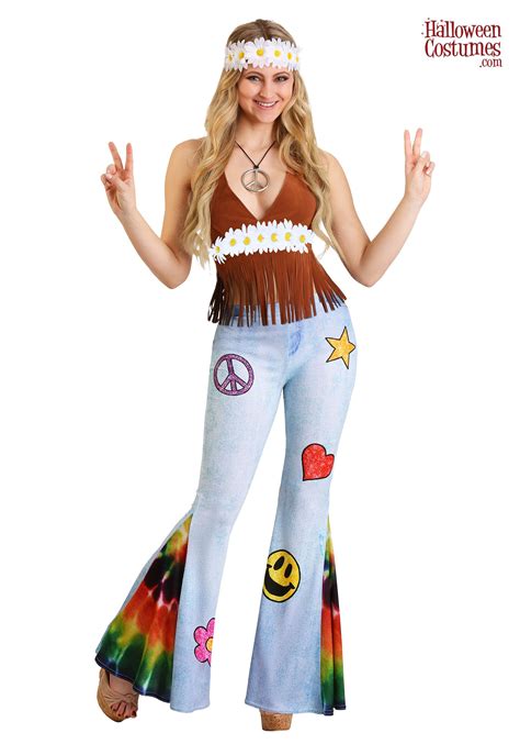 Add. Janis Hippie Glasses. $6.99. Add. Men's White Platform Pimp Shoes. $59.99. Add. Picked Out Afro Women's Wig. $19.99. . Halloween costume hippie