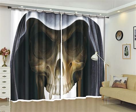Jul 22, 2021 · Buy Semi Sheer Curtains for Living Room Decor, Vintage Halloween Skull Crow Window Curtains Rod Pocket Curtain for Bedroom Dinning Room, 52 x 63 inch, 2 Panels: Panels - Amazon.com FREE DELIVERY possible on eligible purchases . 