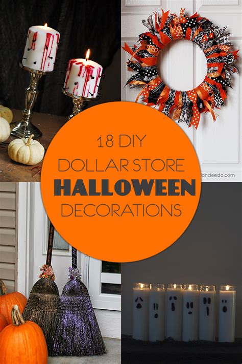 Halloween dollar store diy. The dollar store's nautical rope is the perfect starting point for these DIY rope pumpkins. One side is a faceless pumpkin and the other side is a cute Jack-O-Lantern, making it a fun fall AND Halloween DIY. Make three of these DIY Dollar Store rope jack-o-lanterns for under $1 each. 