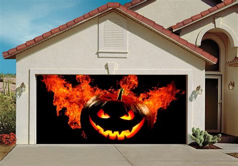 Halloween garage door covers. Things To Know About Halloween garage door covers. 