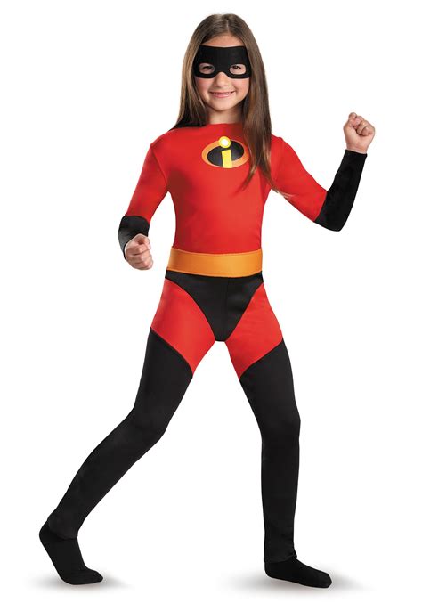This grand costume is based on her appearance in The Incredibles 2 and it’s just as scene-stealing as Edna is in the movie! The costume comes with a blue tunic that’s designed to look just like the one worn by her. It has various sections to give it a 50s modern style. It even comes with a wig to give you that Japanese Bob hairstyle. 