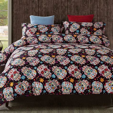 Halloween twin bedding. Sebastian 6 Piece Embroidered Cotton Reversible Comforter Set. by Etta Avenue™. From $119.99 $129.99. Open Box Price: $95.99. ( 1367) Free shipping. Sale. +23 Colors | 6 Sizes. 