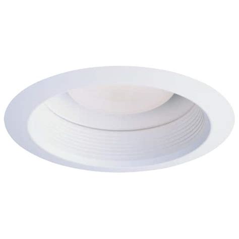 Halo Recessed 30WAT 6" Air-Tite Baffle Trim with Reflector, White Trim …